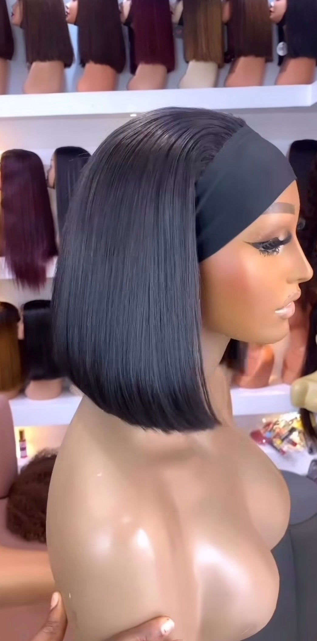 Headband bob