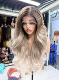 Dark root blonde